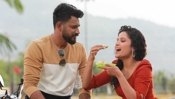 Darling Krishna and Brinda Acharya in a still from Kousalya Supraja Rama