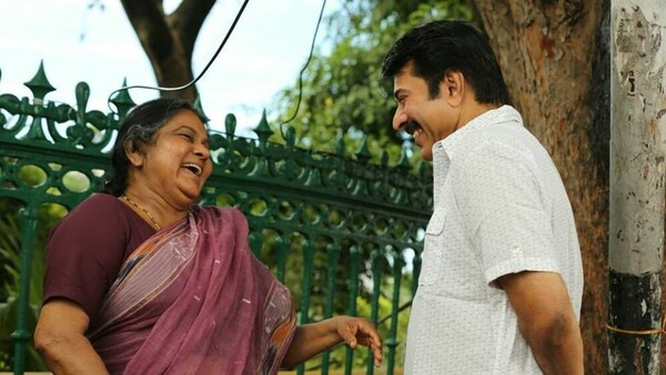 KPAC Lalitha and Mammootty