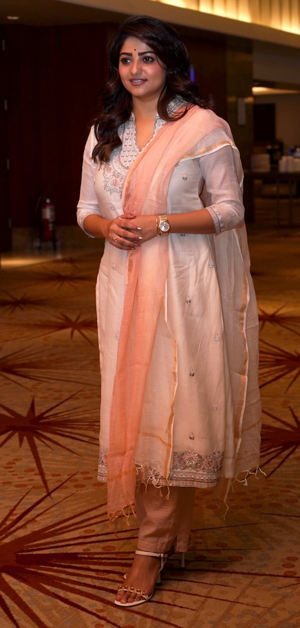 Rachita Ram at the Kranti press meet