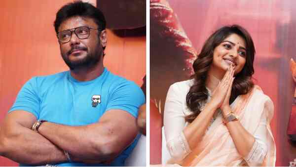 Darshan on Kranti co-star Rachita Ram: As an artiste, she has grown immensely in the last decade