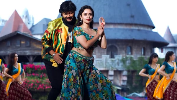 Ganesh and Malavika Nair in a still from Chinnamma