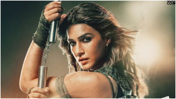 Ganapath: A Hero Is Born: After Tiger Shroff, Kriti Sanon’s brutal and rugged first look out!