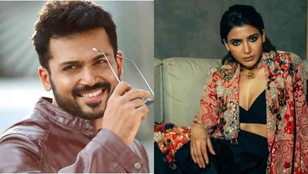 Has Samantha signed Karthi's next with Sathish Selvakumar?