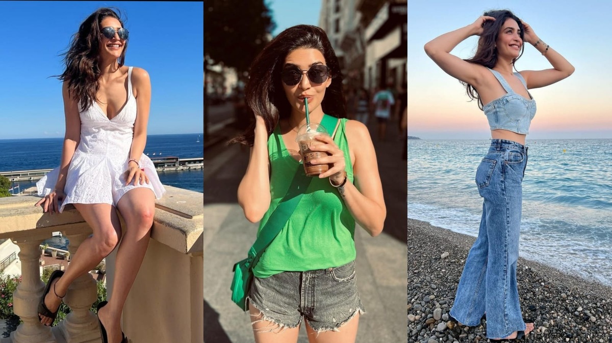 IN PICS: Karishma Tanna ups her fashion game as she turns globetrotter