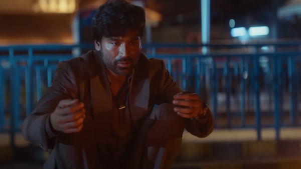 Dhanush in a still from Kuberaa