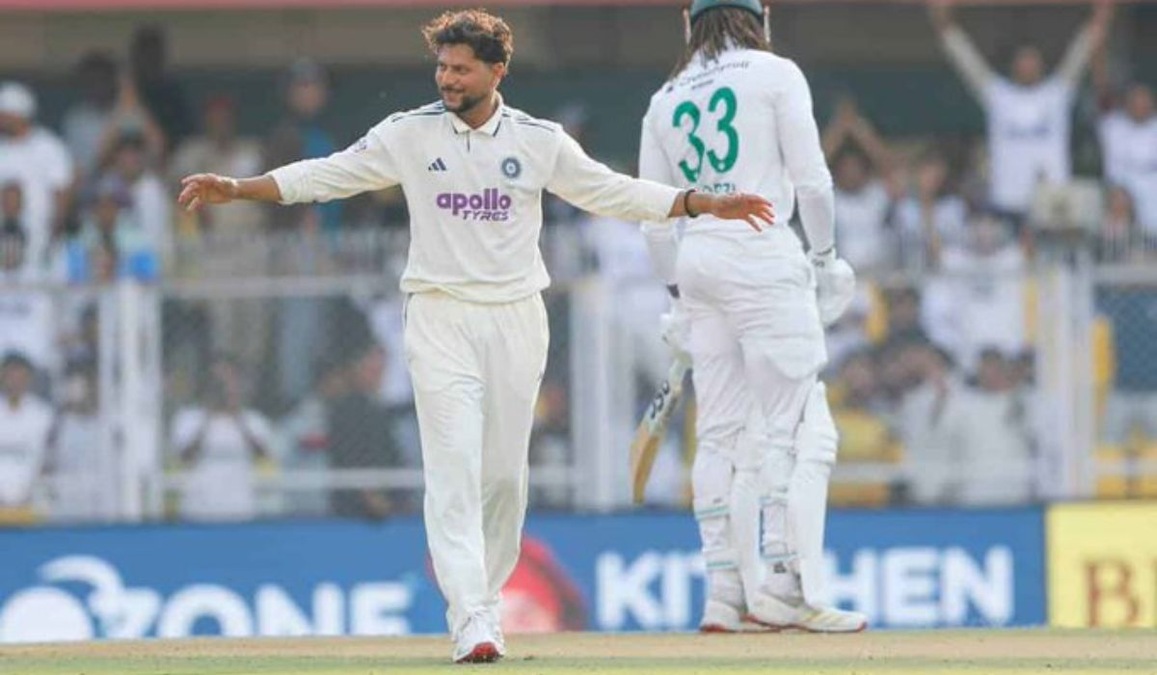 'Yeh to pura...' - Kuldeep Yadav's hilarious take on Guwahati pitch left everyone in splits amidst 2nd Test vs SA