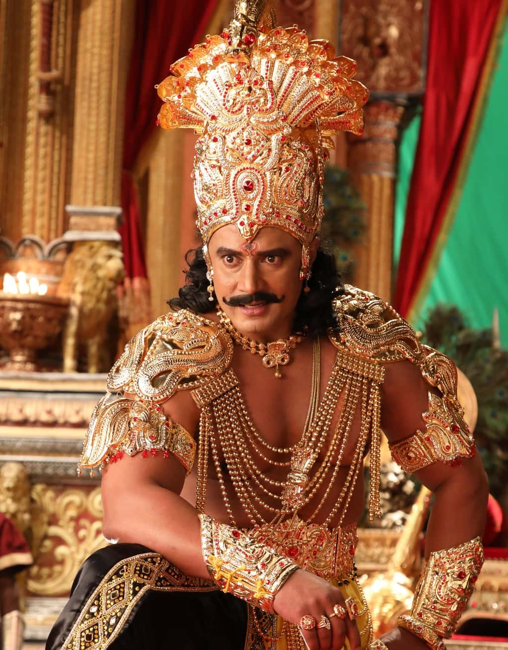 Darshan as Duryodhana in Kurukshetra