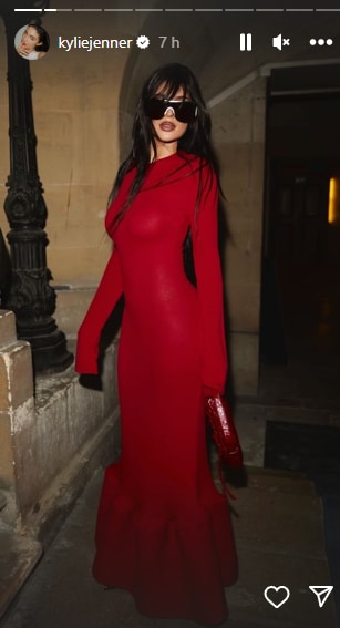 Kylie Jenner's Instagram Story