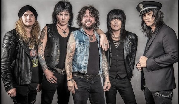 Steve Riley with L.A. Guns