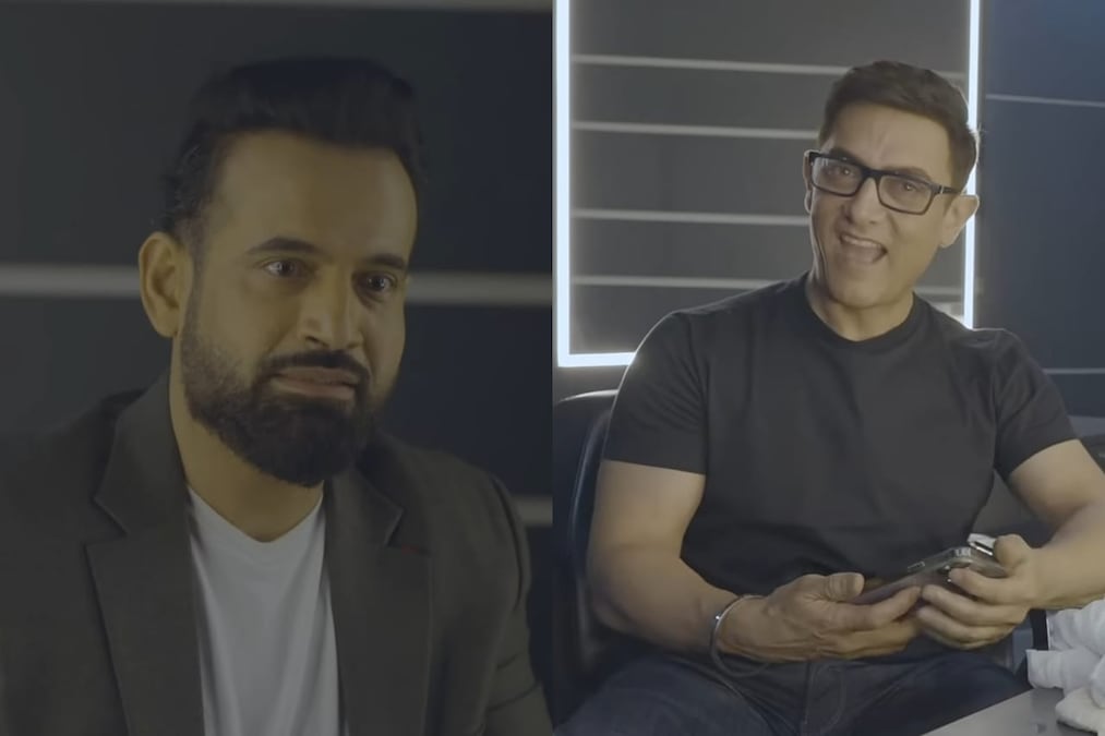 Laal Singh Chaddha: Aamir Khan teases Irfan Pathan with film’s trailer; watch the fun video