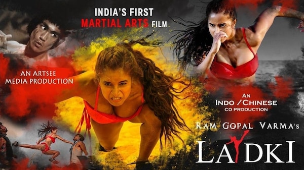 Ram Gopal Varma’s Ladki: Enter the Girl Dragon screens trailer on Burj Khalifa