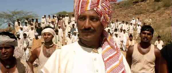 Rajendra Gupta in Lagaan