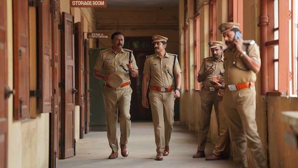 Lal and Arjun Radhakrishnan in Kerala Crime Files S2