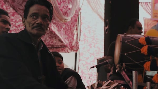 Lal Chand played the dholak for Amar Singh Chamkila, and features in 2018's Mehsampur.