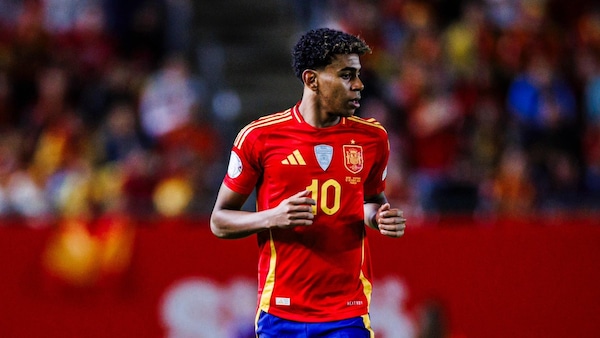 Yamal has had three assists in two qualifiers so far. Image | SEFutbol on X