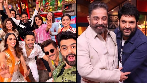 In Pictures: Kamal Haasan and cast of Jugg Jugg Jeeyo to appear on last episodes of The Kapil Sharma show