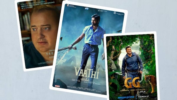 What to stream: Vaathi, Gandhada Gudi, The Whale — must-see movies this weekend