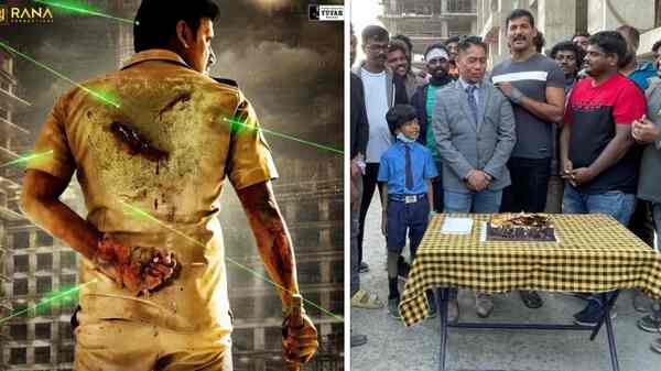 Laththi first look: Vishal is seen as a bruised cop wielding a lathi with a never-give-up attitude