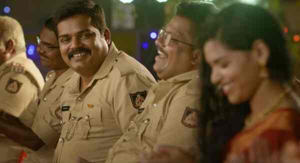 Pramod Shetty and Teju Belawadi in Laughing Buddha