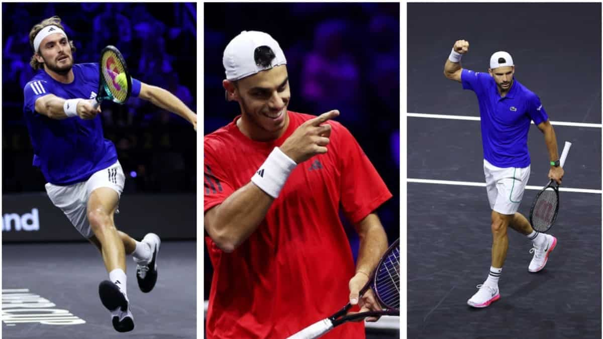 Laver Cup 2024 Day 1 result roundup Team Europe vs Team World points