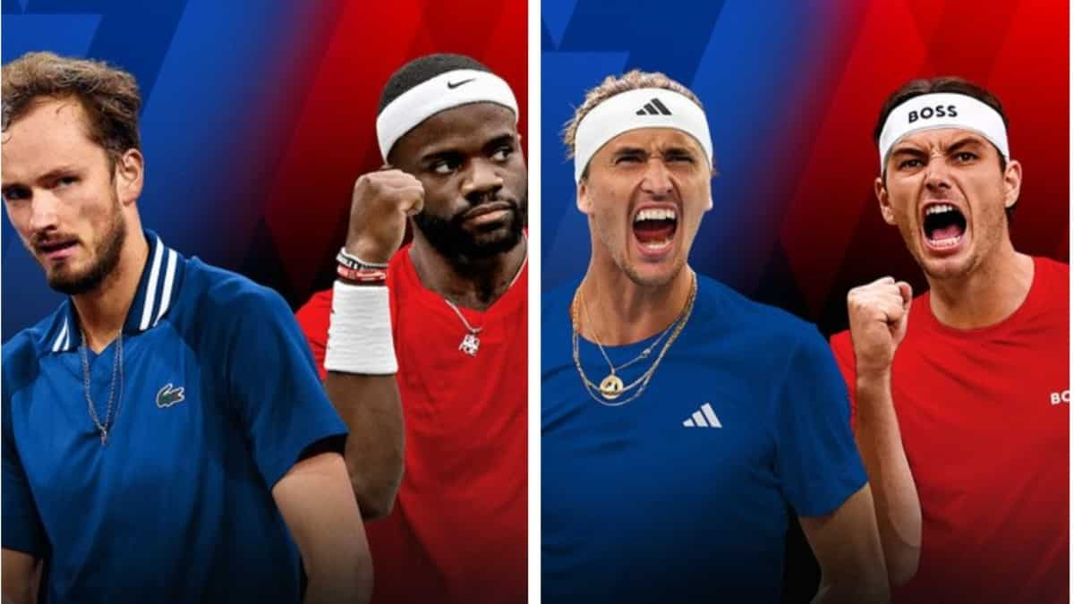 Laver Cup 2024 Day 2 Schedule of Team Europe vs Team World play; live