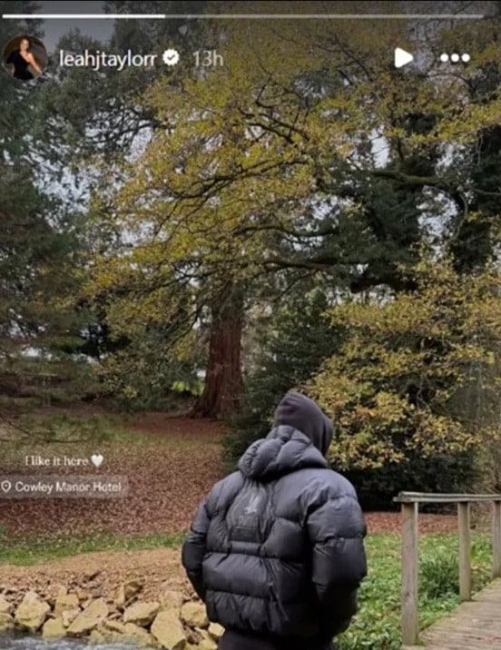 Leah's Instagram story revealed that they are seeing each other. Image | Instagram