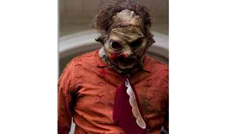 The Texas Chainsaw Massacre’s Leatherface wears a mask made from what?							