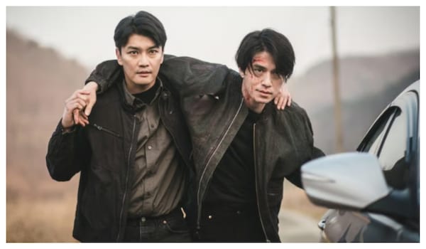 Lee Dong-wook in a still from A Shop for Killers