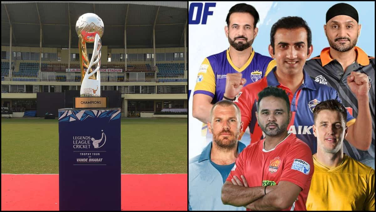 Legends League Cricket 2023: All 6 squads, full schedule, match timings ...