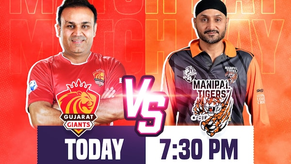Gujarat Giants vs Manipal Tigers: Where and when to watch Legends League Cricket Live