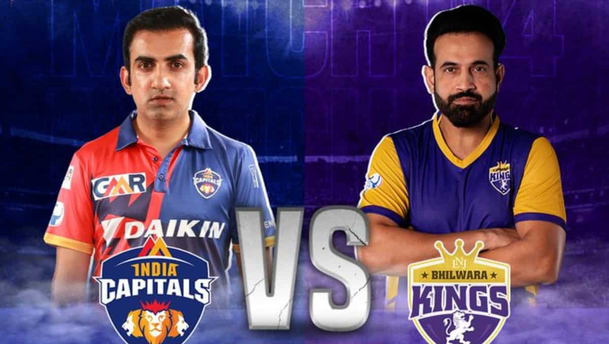 Bhilwara Kings vs India Capitals Where and when to watch Legends