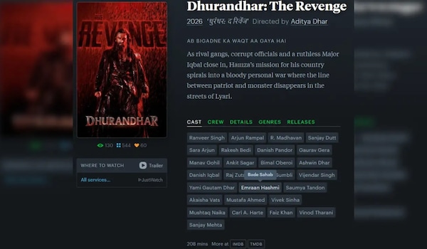 Letterboxd reveals Emraan Hashmi as Bade Sahab