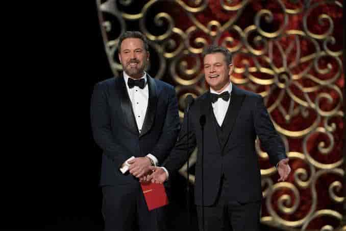 Matt Damon on writing The Last Duel with Ben Affleck; reminisces on their last script together