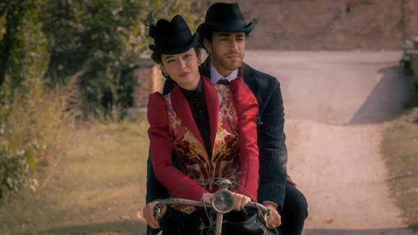 Matilda De Angelis and Eduardo Scarpetta