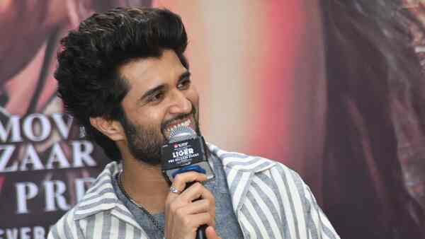 Liger: When Vijay Deverakonda was amazed by the press meet under the trees and pretty journalists in Bengaluru