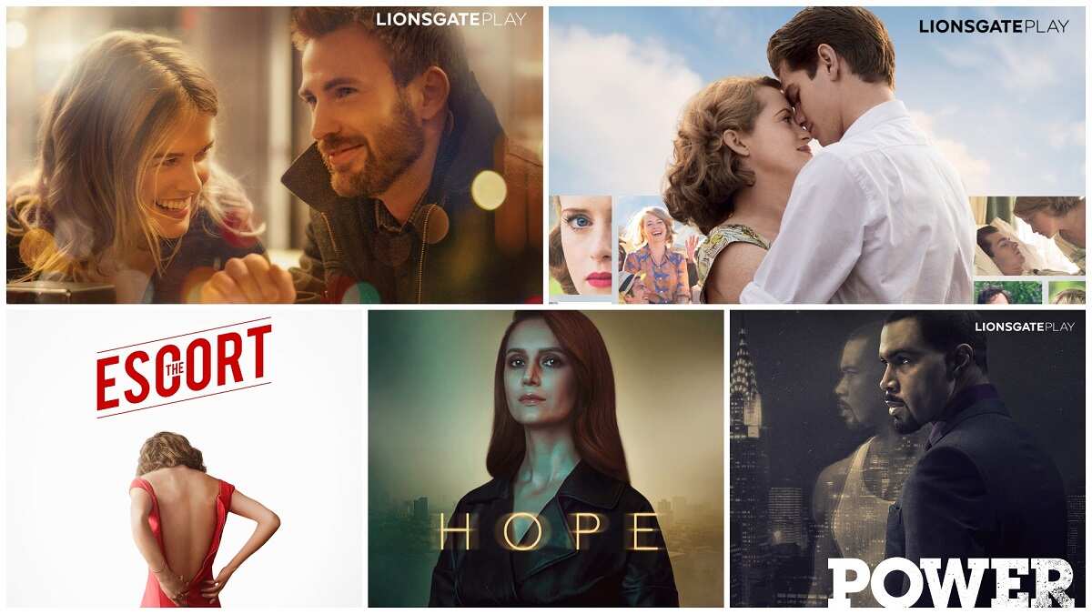 Here's the lineup of some interesting shows and movies on Lionsgate to