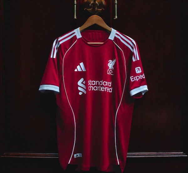 Liverpool FC Home Kit 2025/26. Image | LFC