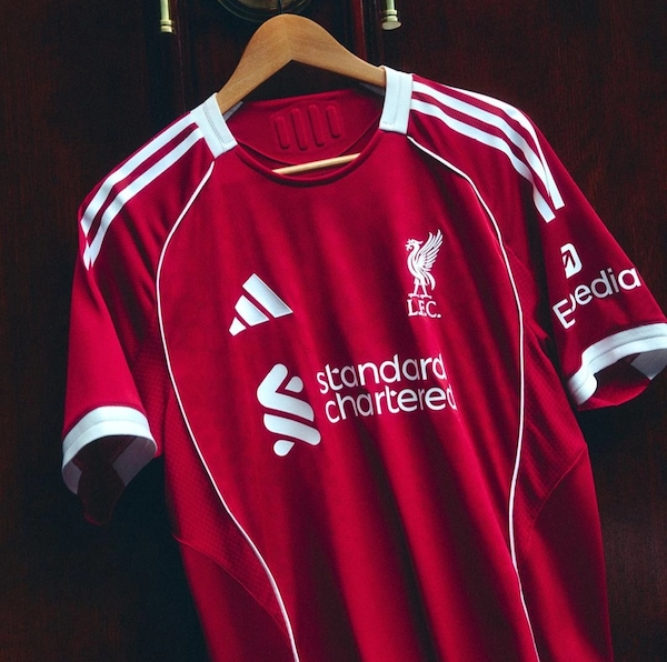 Liverpool FC Home Kit 2025/26