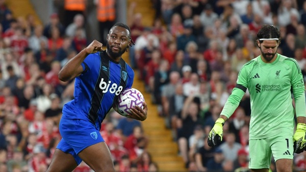 Antoine Semenyo scored a brace for the visitors. Image | Premier League on X