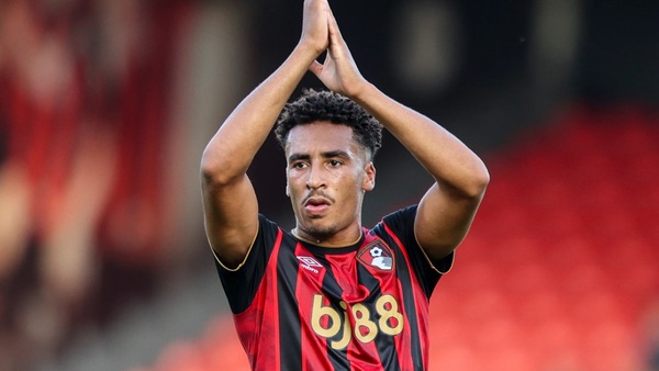 Justin Kluivert will miss the match due to calf injury. Image | afcb.co.uk