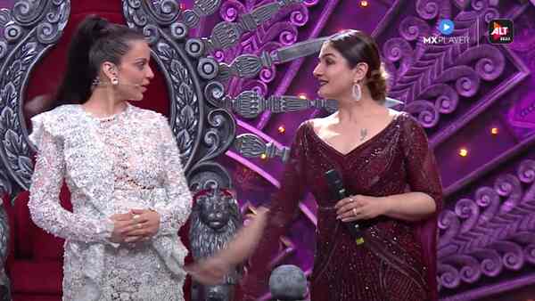 Lock Upp grand premiere: Raveena Tandon joins Kangana Ranaut on the show, to be jailor for a day