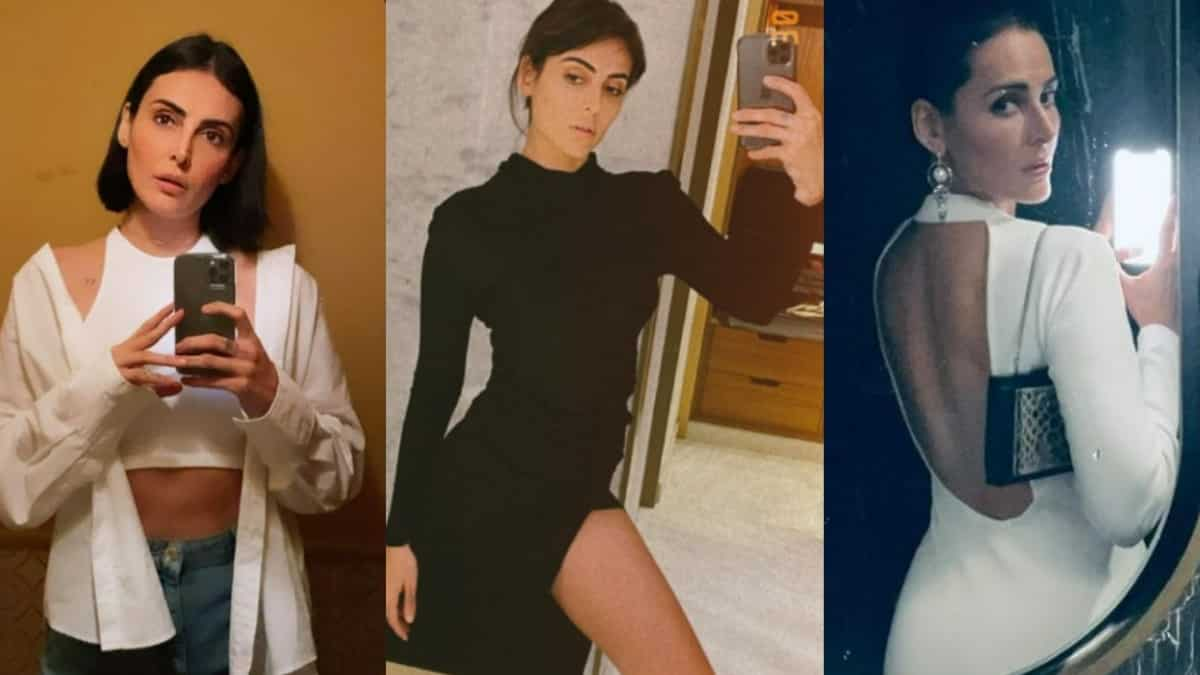 Lock Upp contestant Mandana Karimi LOVES her bathroom selfies and these ...