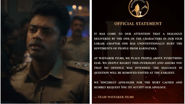 Dulquer Salmaan’s banner issues apology over Lokah Chapter 1’s derogatory term used for Bengaluru women