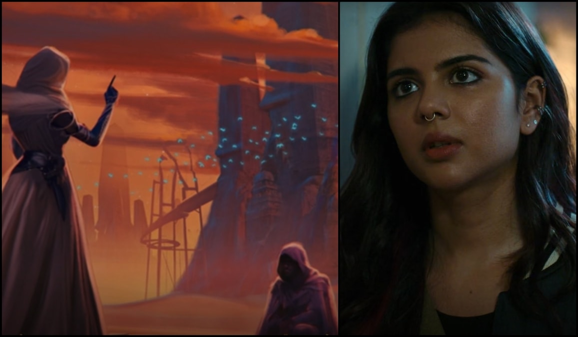 Lokah plot, opening credits with Moothon-Ishtar tale, what is the link to Chandra and post-credit sequences explained | Everything about Kalyani Priyadarshan film