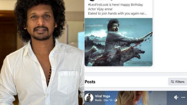Lokesh Kanagaraj reacts to Facebook security breach, urges fans to ignore hoax accounts