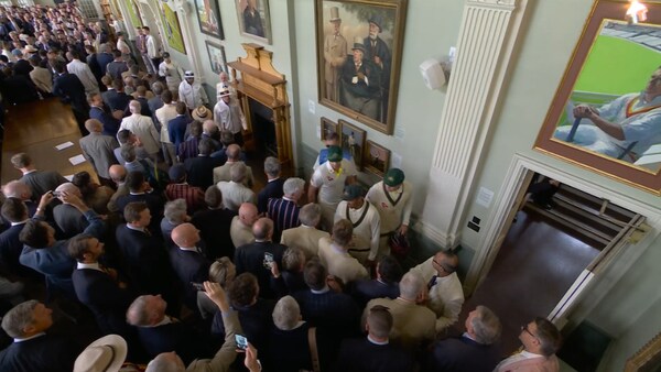 Confrontation at Lord's: Usman Khawaja, David Warner embroiled in heated exchange with members in Long Room