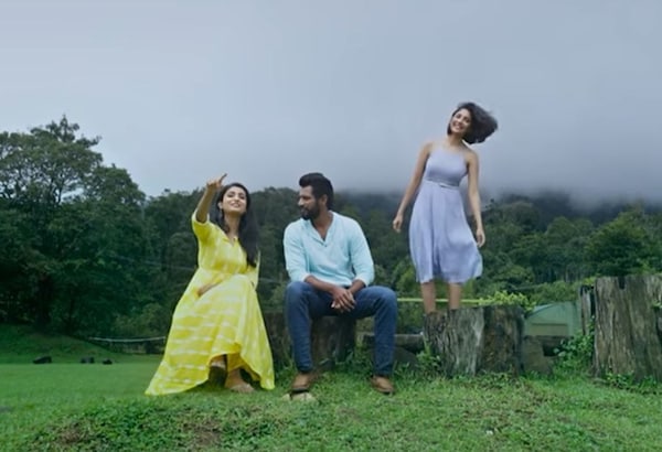 A screen grab from the song O Nidhima