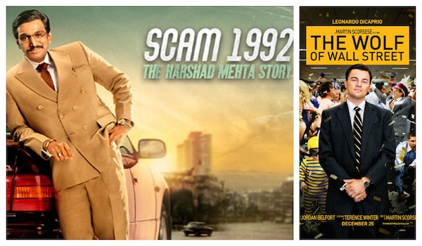 Wolf of Wall Street and Scam 92 posters