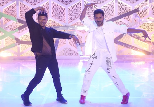 Puneeth Rajkumar and Prabhu Deva will be seen together in a dance number in Lucky Man