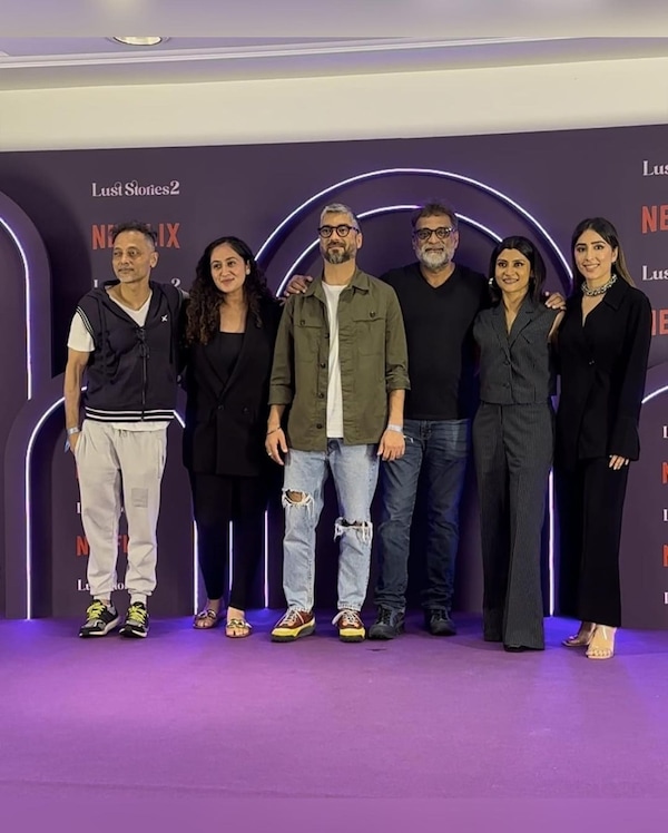 The starry ensemble of Lust Stories 2 sets the red carpet on fire at the special screening. (Images clicked by Manav Manglani)